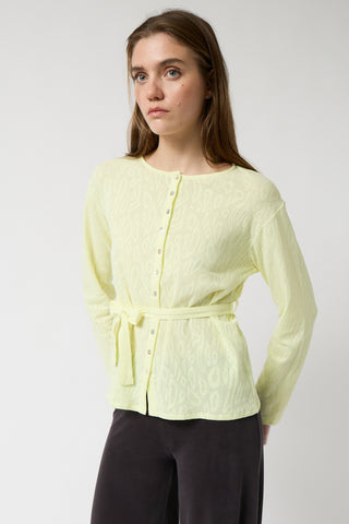 Lemonade Cardigan in organic cotton by amt. studio — image 2