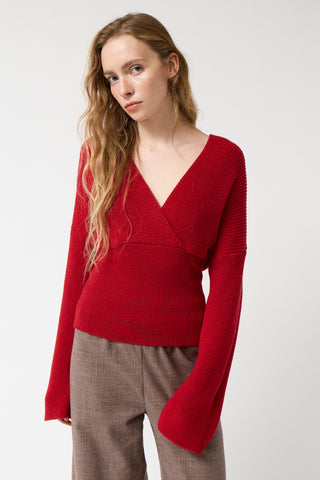 Spicy Wrap Jersey in merino wool by amt. studio — image 5