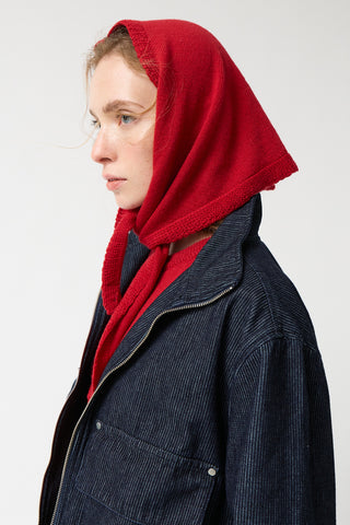 Spicy handkerchief in merino wool by amt. studio