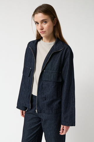 Ternura Jacket in denim by amt. studio — image 8