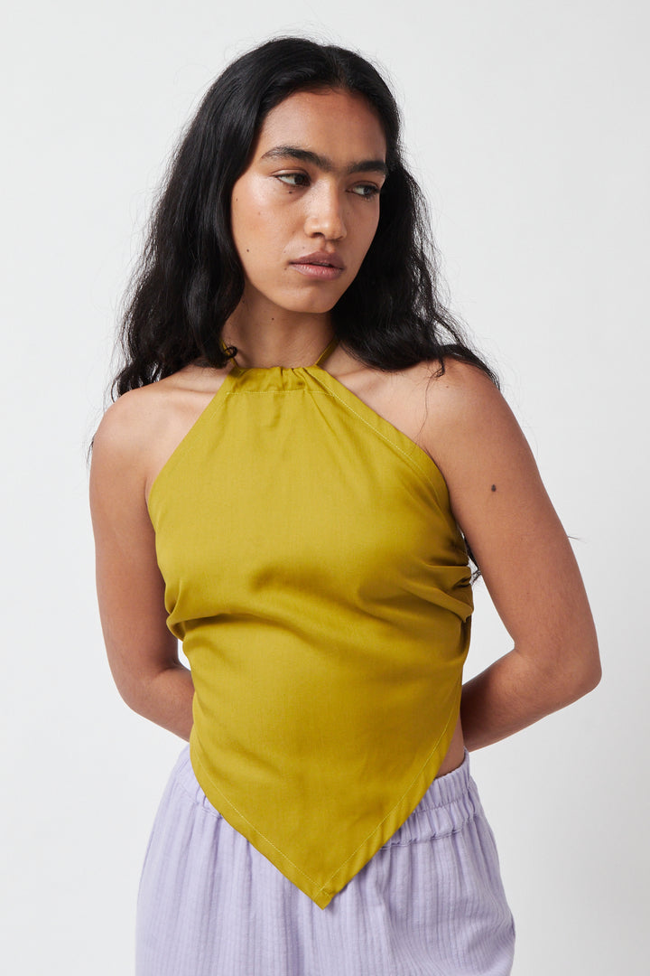 Limoncello Backless Top
